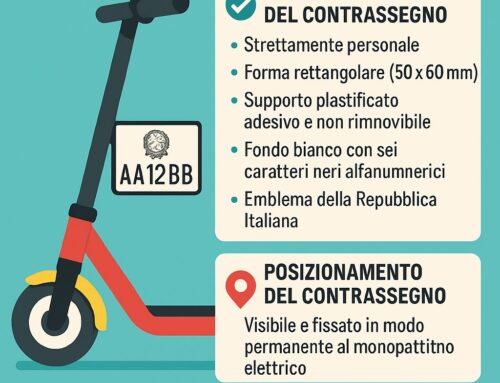Contrassegno per la circolazione dei monopattini elettrici-Decreto attuativo