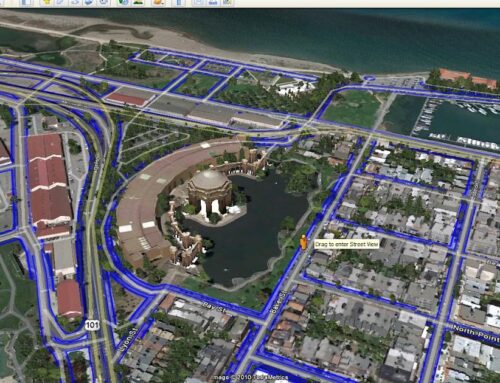 Abusi edilizi documentati con Google Earth